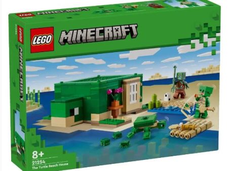 LEGO MINECRAFT 21254 THE TURTLE BEACH  HOUSE Online Hot Sale