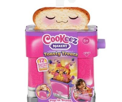 COOKEEZ MAKERY - TOASTY TREATZ - BLIND BOX - SCENTED PLUSH SEASON 1 Online Sale