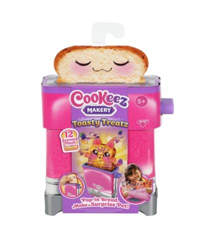 COOKEEZ MAKERY - TOASTY TREATZ - BLIND BOX - SCENTED PLUSH SEASON 1 Online Sale