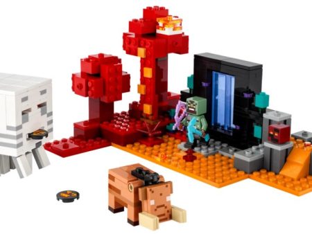 LEGO 21255 MINECRAFT THE NETHER PORTAL AMBUSH For Discount