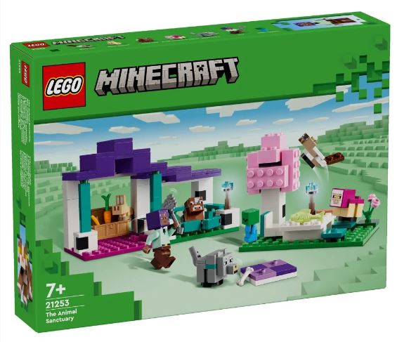 LEGO MINECRAFT 21253 THE ANIMAL SANCTUARY Online now