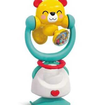 HOLA - 2 IN 1 HIGH CHAIR TOYS & BABY RATTLE - KUNG FU BEAR Discount