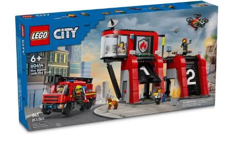 LEGO 60414 CITY - FIRE STATION WITH FIRE TRUCK Sale