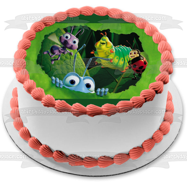 A Bug s Life Dot and Flick Circus Bugs Edible Cake Topper Image ABPID04991 Online