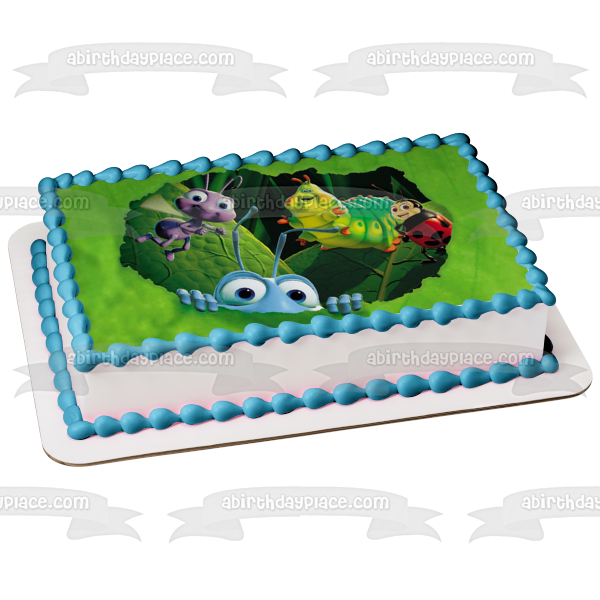 A Bug s Life Dot and Flick Circus Bugs Edible Cake Topper Image ABPID04991 Online