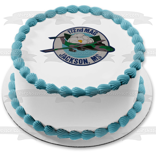 172nd Mag Jackson, Mississippi US Military Edible Cake Topper Image ABPID04833 Online