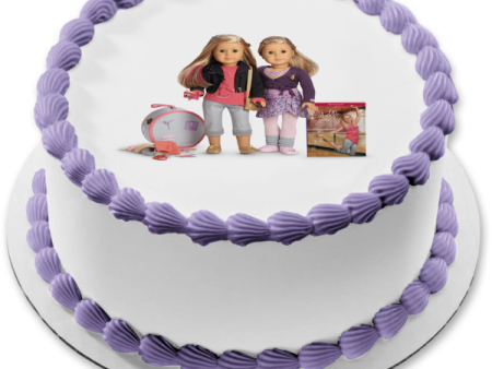 American Girl Grace Thomas and Isabelle Edible Cake Topper Image ABPID03854 Discount