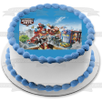 Transformers Rescue Bots Logo Autobots Chase Heatwave Blades Boulder Edible Cake Topper Image ABPID05100 For Cheap