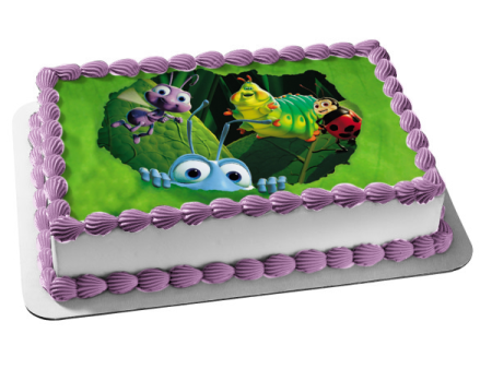 A Bug s Life Dot and Flick Circus Bugs Edible Cake Topper Image ABPID04991 Online