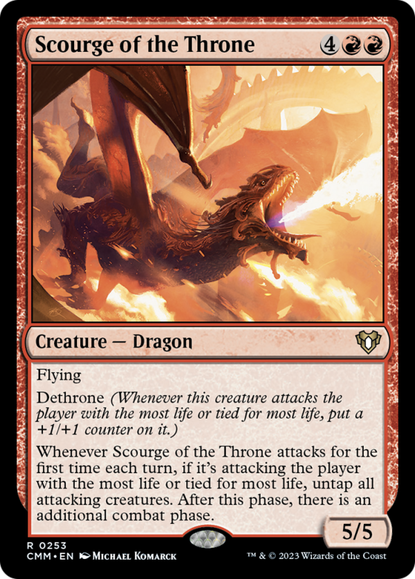 Scourge of the Throne [Commander Masters] Discount