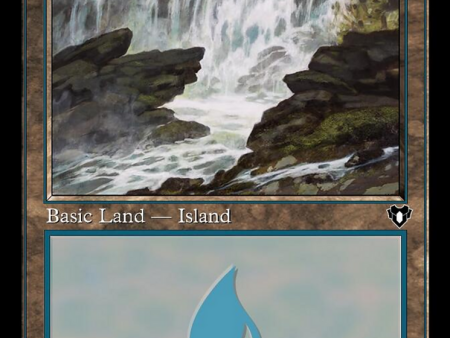 Island (441) (Retro) [Commander Masters] Fashion