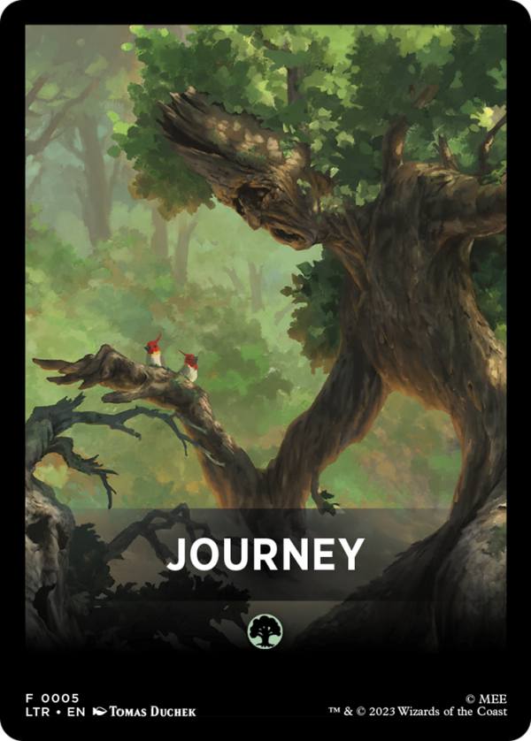 Journey Theme Card [The Lord of the Rings: Tales of Middle-Earth Tokens] Cheap