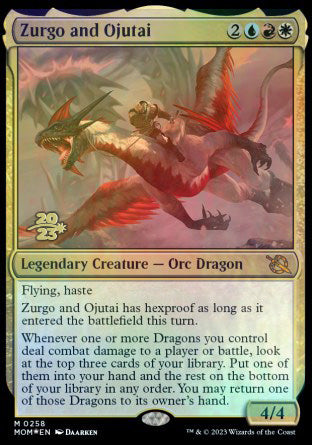 Zurgo and Ojutai [March of the Machine Prerelease Promos] Sale