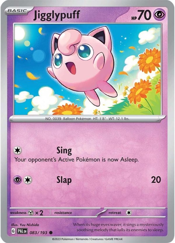 Jigglypuff (083 193) [Scarlet & Violet: Paldea Evolved] Online Hot Sale