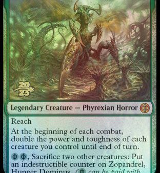 Zopandrel, Hunger Dominus [Phyrexia: All Will Be One Prerelease Promos] For Discount