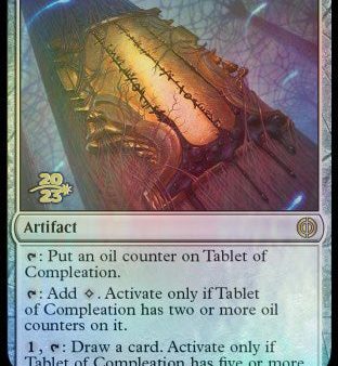 Tablet of Compleation [Phyrexia: All Will Be One Prerelease Promos] Sale