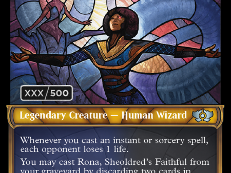 Rona, Sheoldred s Faithful (Serialized) [Multiverse Legends] For Cheap